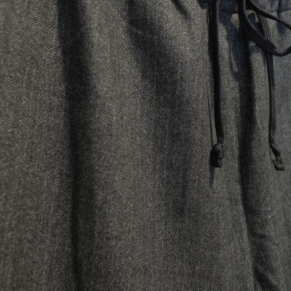 Aritzia The Group Babaton Jimmy Pant Drawstring Trouser Size L Herringbone Gray - Picture 5 of 8